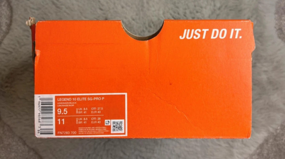 Nike Legend 10 Elite SG PRO Player Issue Football Boots ⚪️⚫️