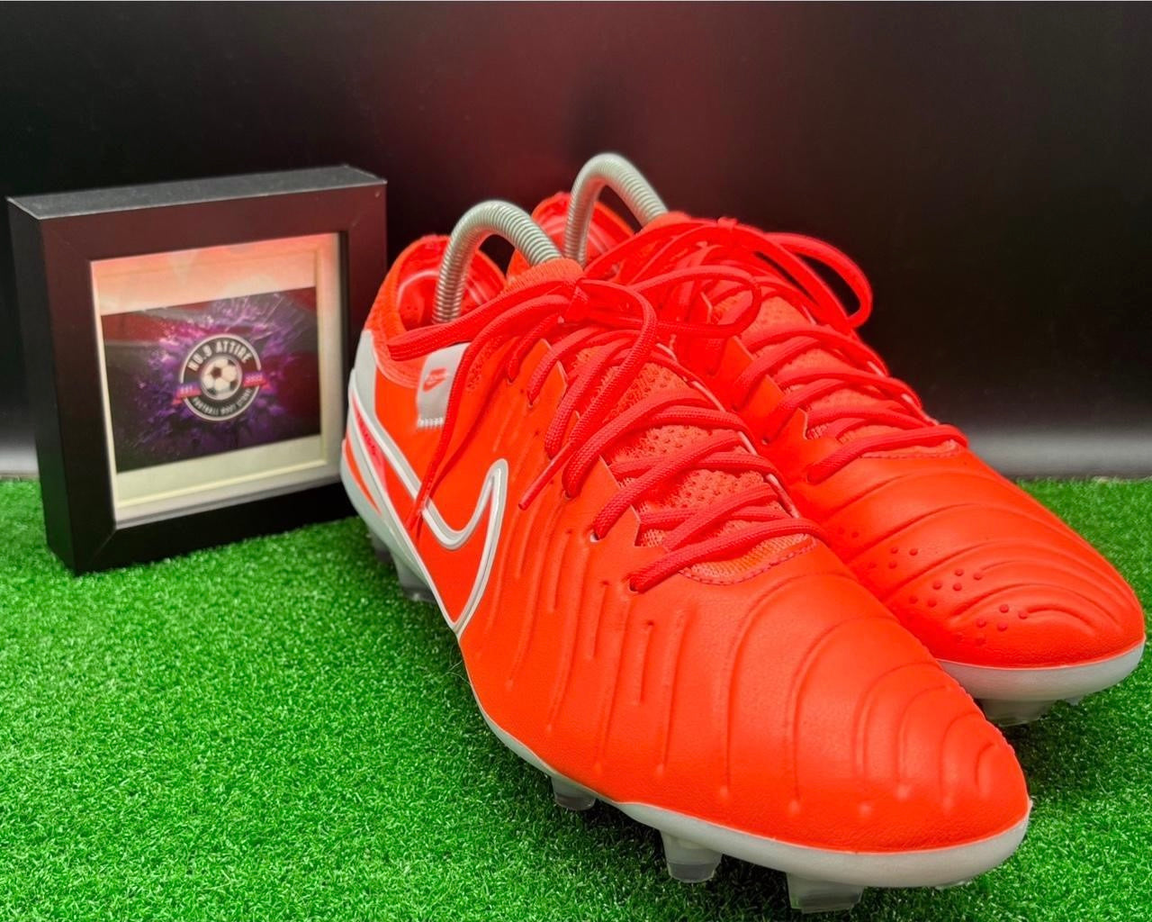 Nike Legend 10 Elite FG Football Boots 🟠⚪️
