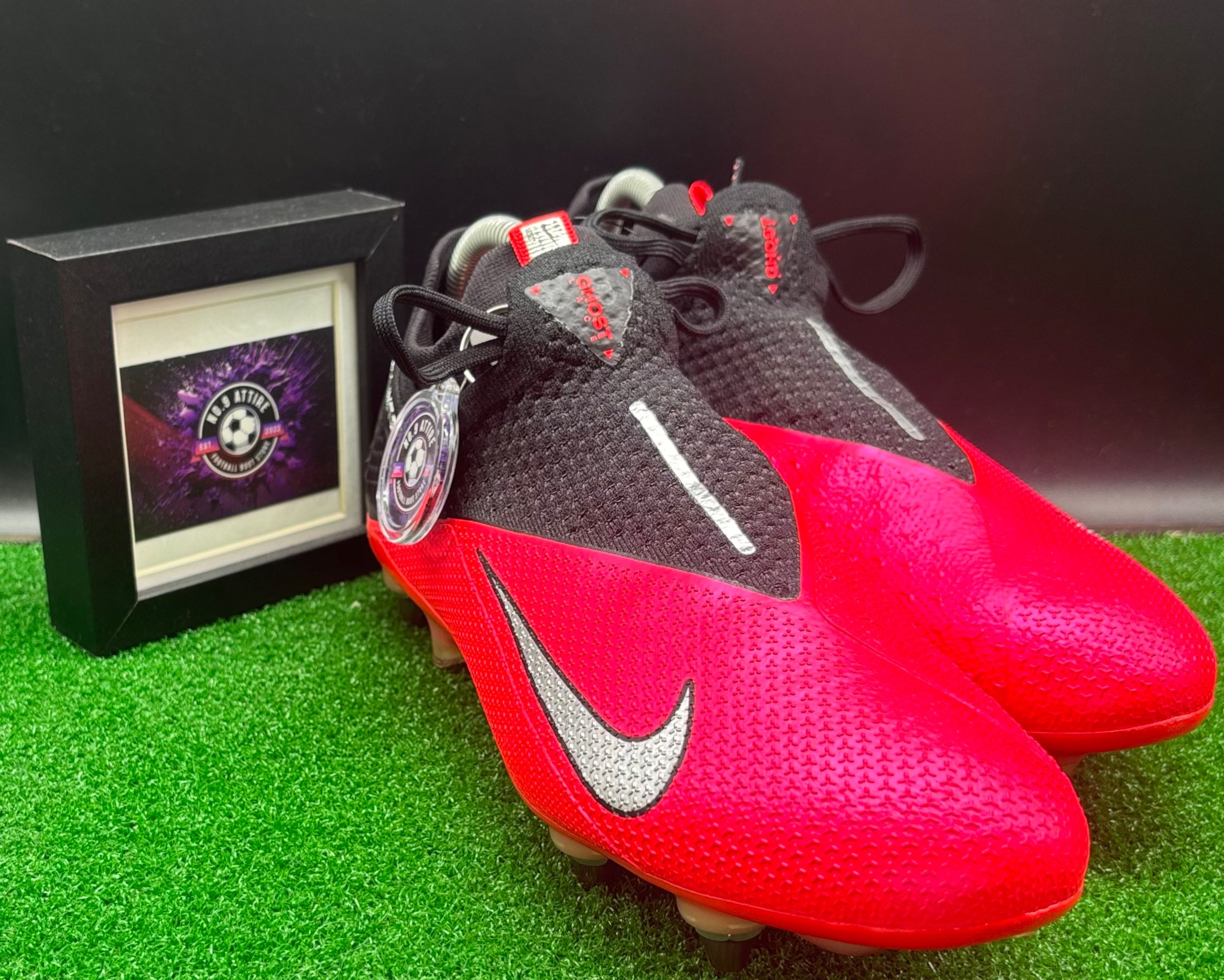 Nike Phantom VSN 2 Elite DF SG Football Boots ⚫️🔴