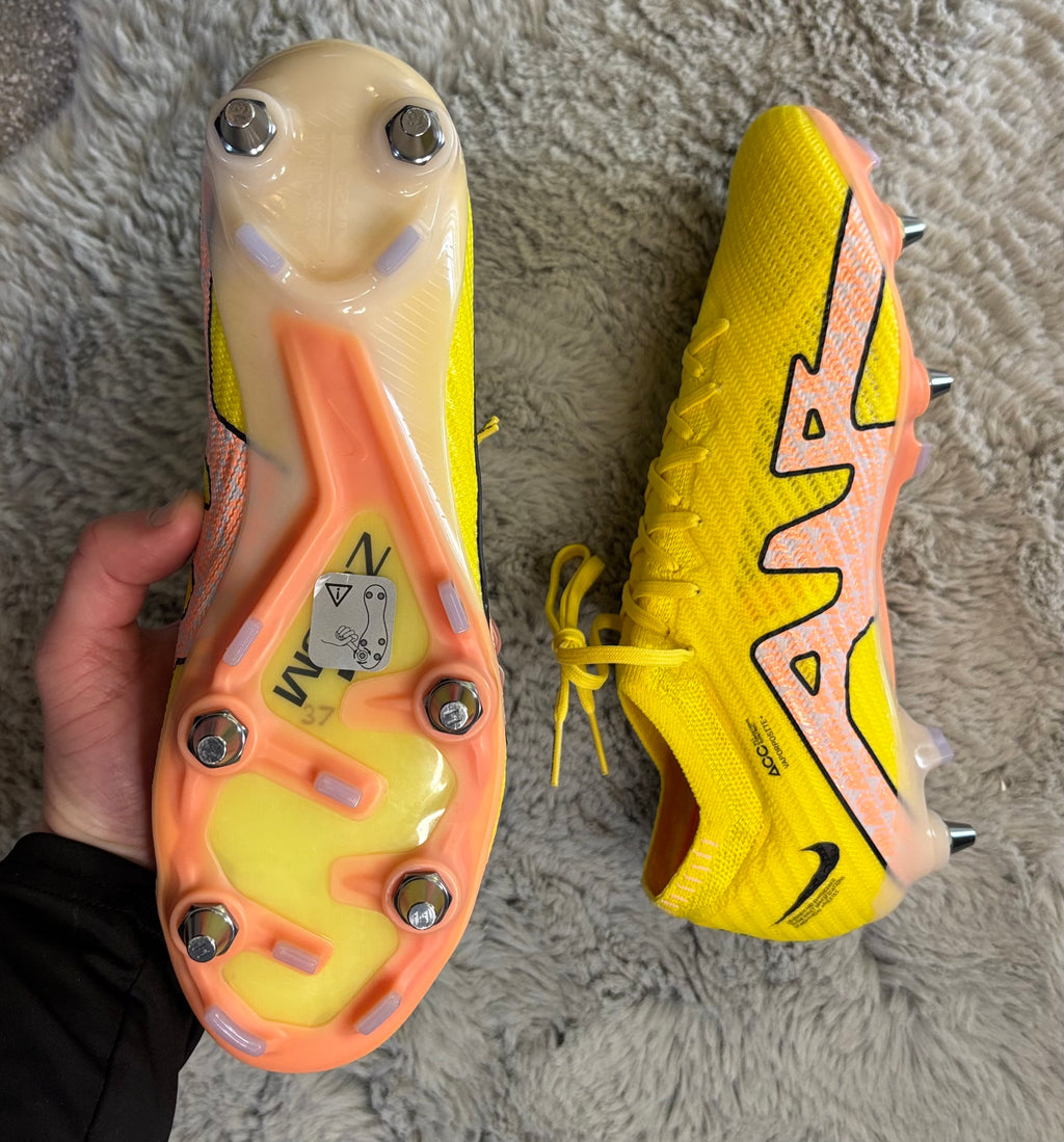 Nike Zoom Vapor 15 Elite SG Player Issue Football Boots 🟡🟡