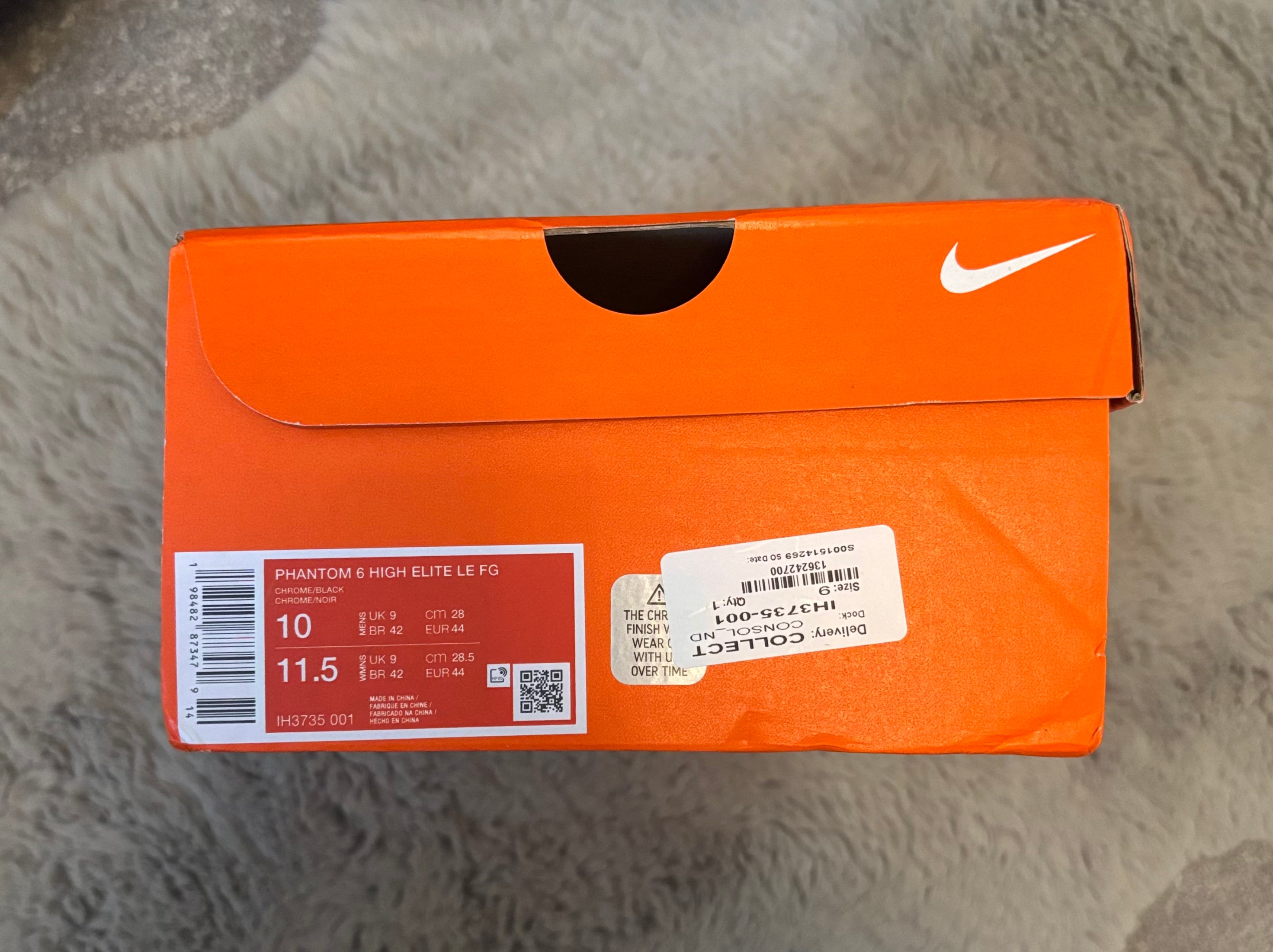 Nike Phantom 6 Elite High FG LE Football Boots ⚪️🔵