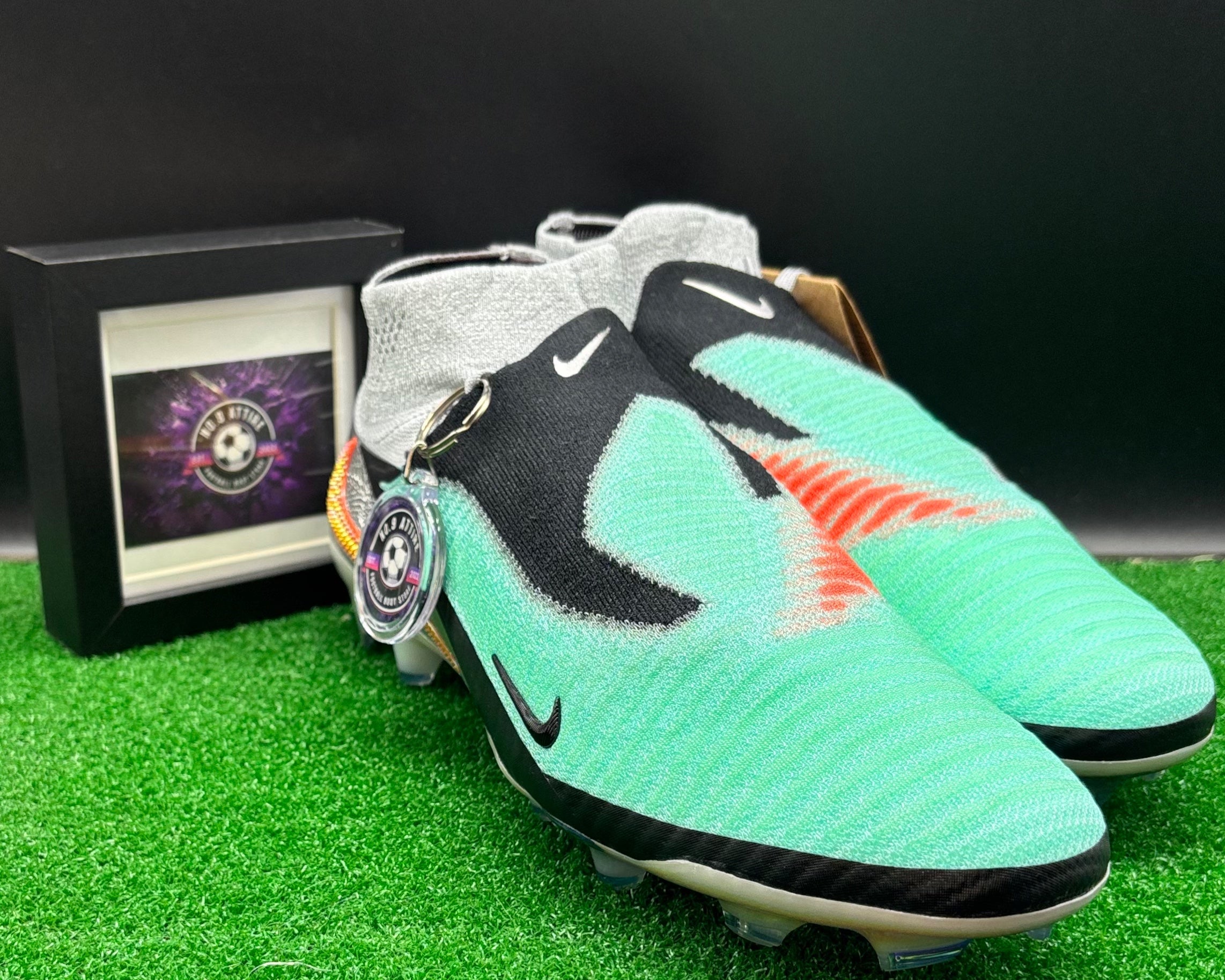 Nike Phantom 6 Elite High FG LE Football Boots ⚪️🔵